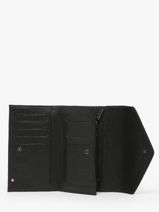 Portefeuille Madras Cuir Etrier Rose madras EMAD469-vue-porte