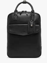 Sac  Dos Business Flandres 1 Compartiment Cuir Etrier Rose flandres EFLA8271