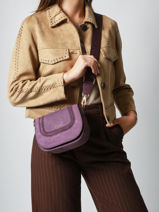 Sac Bandoulire Lasso Etrier Violet lasso ELAS152S-vue-porte