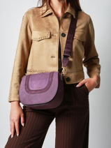 Sac Bandoulire Lasso Etrier Violet lasso ELAS152M-vue-porte