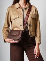 Sac Bandoulire Lasso Etrier Marron lasso ELAS152S-vue-porte