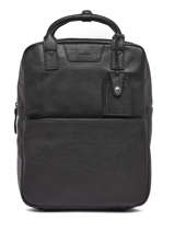 Sac  Dos Business Flandres 2 Compartiments Cuir Etrier Rose flandres EFLA8272