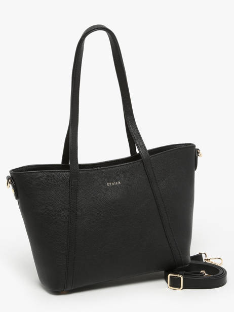 Sac PortÃ© Ã©paule S Tradition Cuir Etrier Noir tradition ETRA060S vue secondaire 2