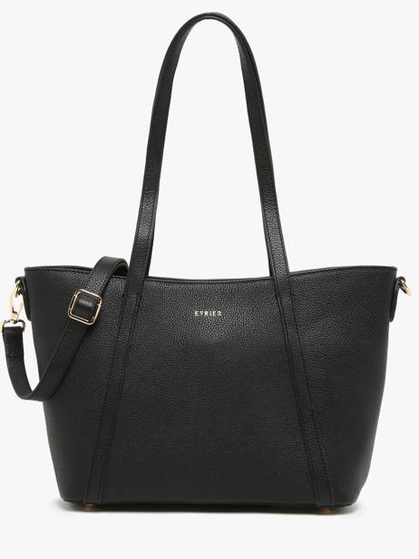 Sac PortÃ© Ã©paule S Tradition Cuir Etrier Noir tradition ETRA060S