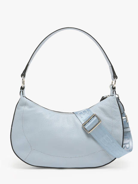 Medium Leather Altesse Shoulder Bag Etrier Blue altesse EALT017M other view 4