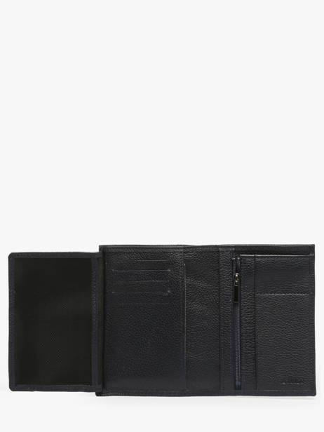 Wallet Leather Madras Etrier Blue madras EMAD271 other view 2