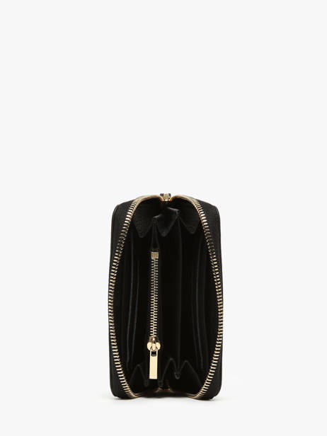Coin Purse Equestre Leather Etrier Black equestre EEQT096M other view 3