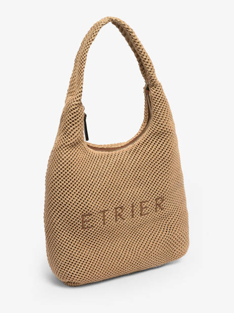 Sac Porté épaule Baobab Cuir Etrier Beige baobab EBAO154M vue secondaire 2